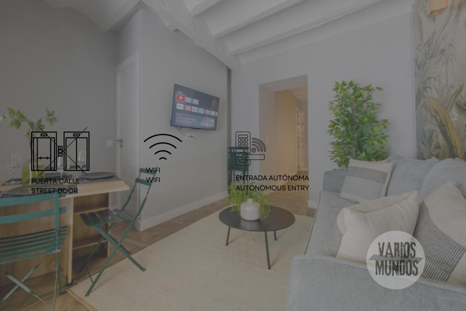 Confortable Apt Para 9Pax En El Centro De Madrid E3 Eksteriør bilde
