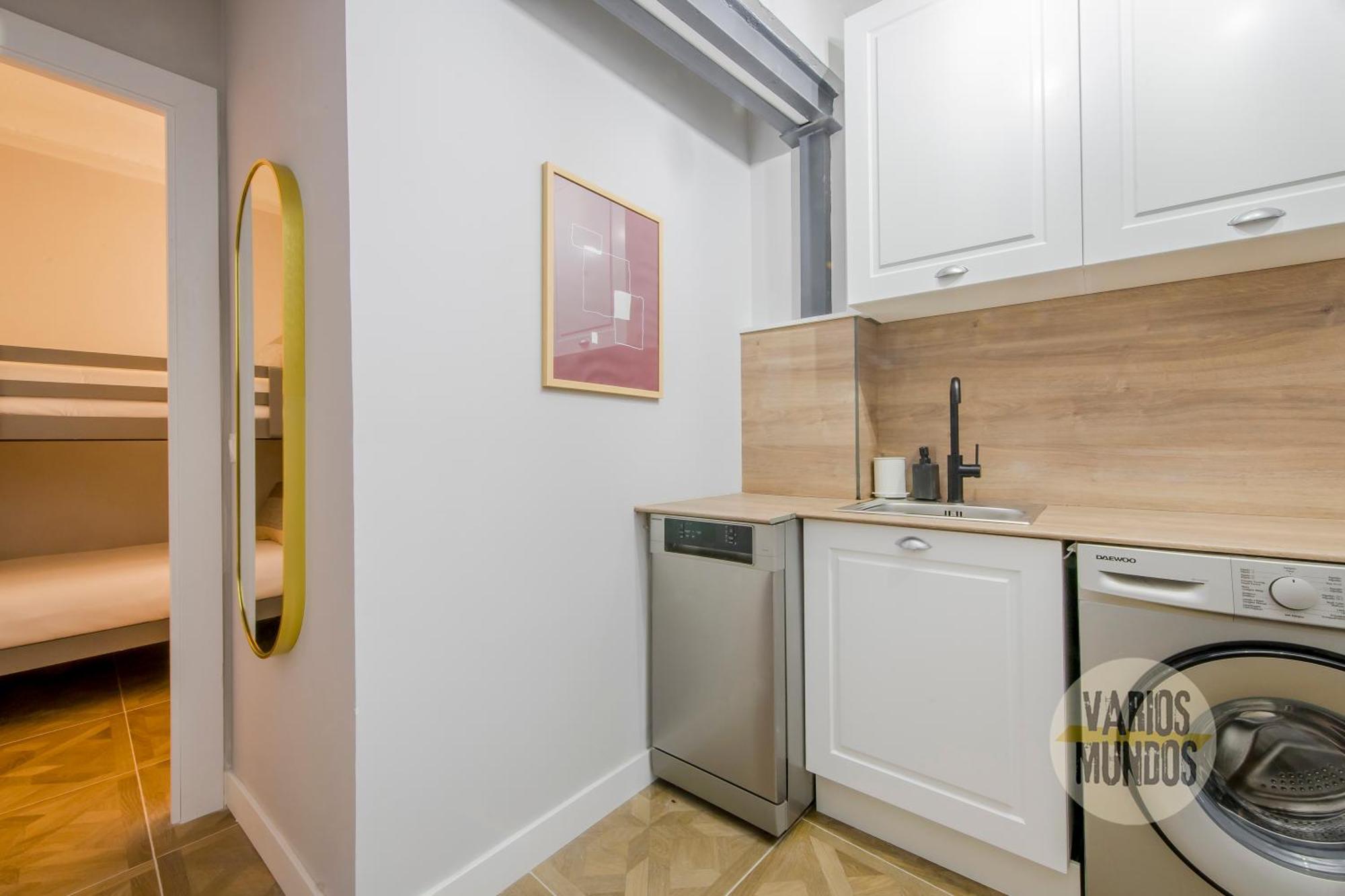 Confortable Apt Para 9Pax En El Centro De Madrid E3 Eksteriør bilde